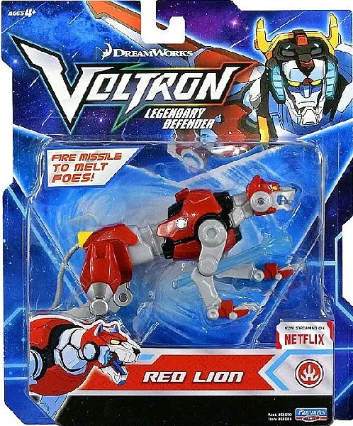 VOLTRON LEGENDARY DEFENDER - RED LION ACTION FIGURE (15CM)